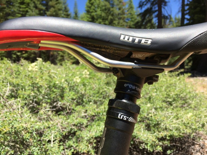 e*thirteen trs plus - simple and secure, we have no qualms with the saddle clamp on the...