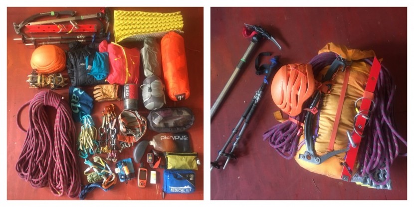 patagonia ascensionist 40 - the ascensionist could just about squeeze in all of our climbing and...