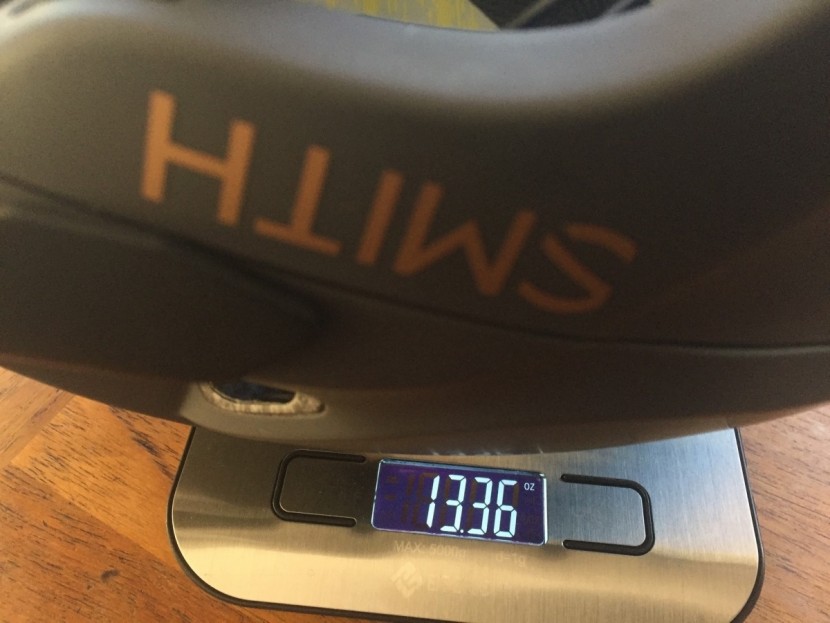 mountain bike helmet - not the lightest helmet around, but the session is far from heavy.