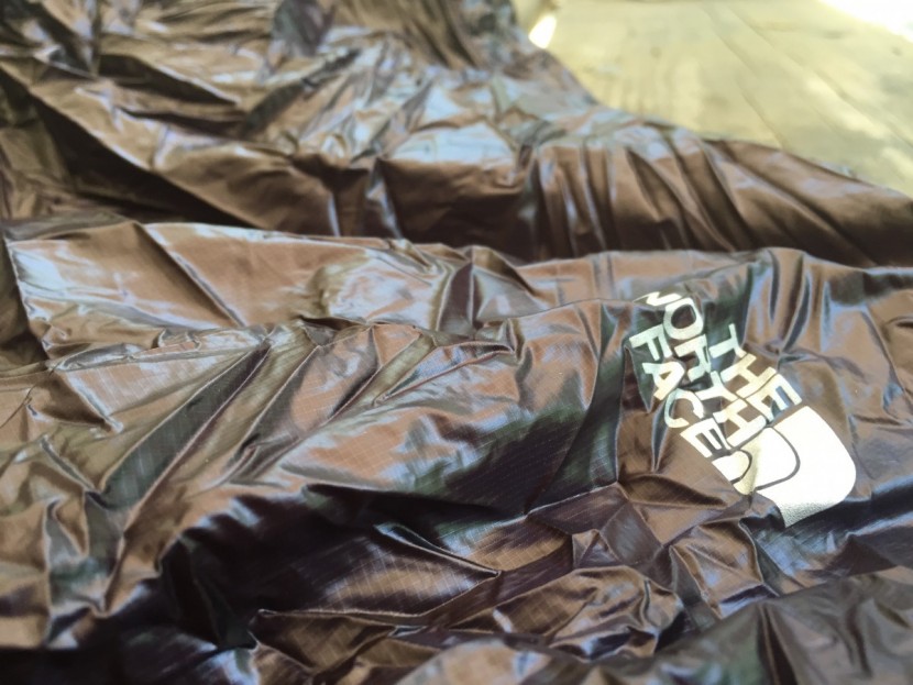 the north face flight rkt for women - a detailed look at the flight's nylon construction.