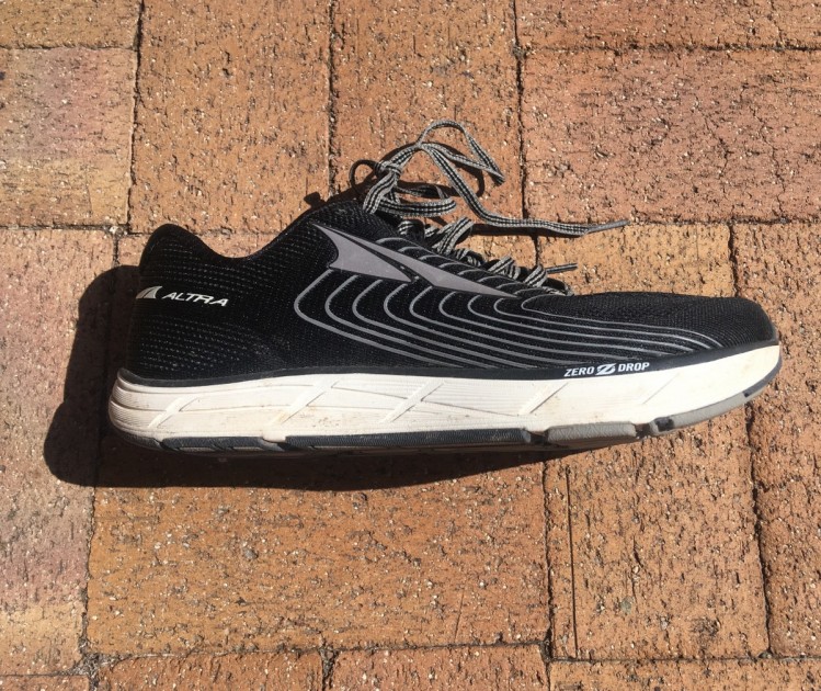 altra intuition 4.5 - the fully cushioned zero drop platform of the intuition allowed for...