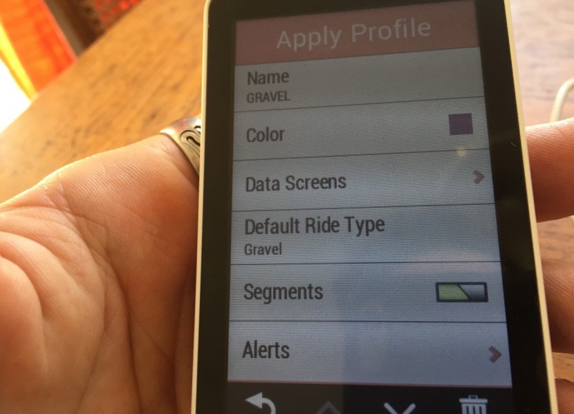 garmin edge 1030 - the majority of the setup is done on the computer itself using the...