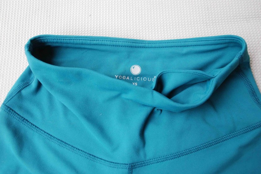 yogalicious high-waist ultrasoft - the waistband has a thick elastic, which isn't the most comfortable...