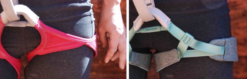 petzl selena - the elastic at the leg loop will give you several more inches of...