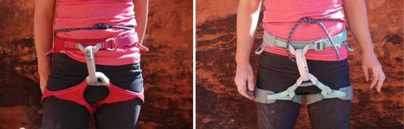 petzl selena - the older selena (left), vs. the 2018 model (right). the new version...