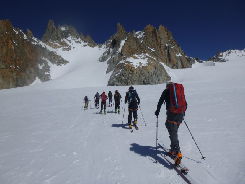 ice axe - weight is always important with any backcountry activity. however...