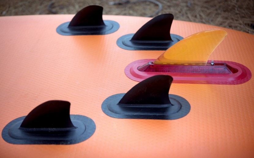 hala daze - 4 permanent finds and one larger detachable fin help provide...