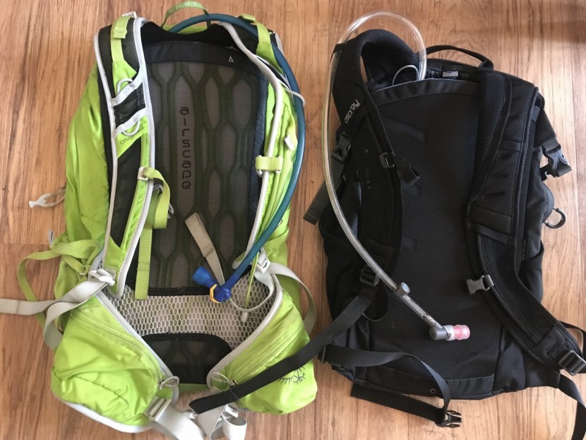 hydration pack - hydration pack or daypack?  they look pretty similar, don't they?