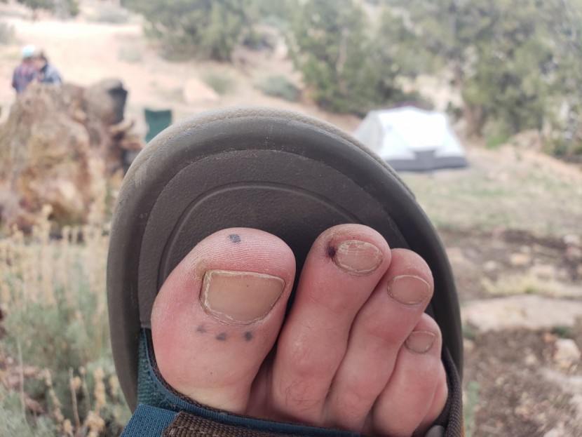 teva hurricane xlt 2 - because of the softer sole and less secure straps, we sometimes...