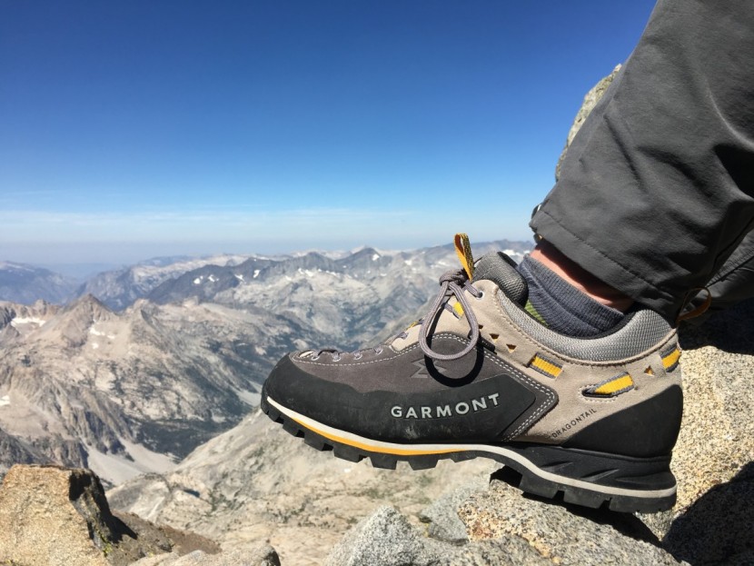 garmont dragontail mnt gtx - the dragontail mnt gtx surveying its domain- miles and miles of...