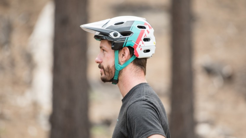 bell super dh mips - the super dh blends in as a normal trail helmet.