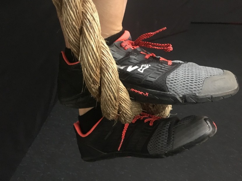 inov-8 bare-xf 210 v2 for women - rope climbing is a strength of the inov-8 bare cross training shoe...