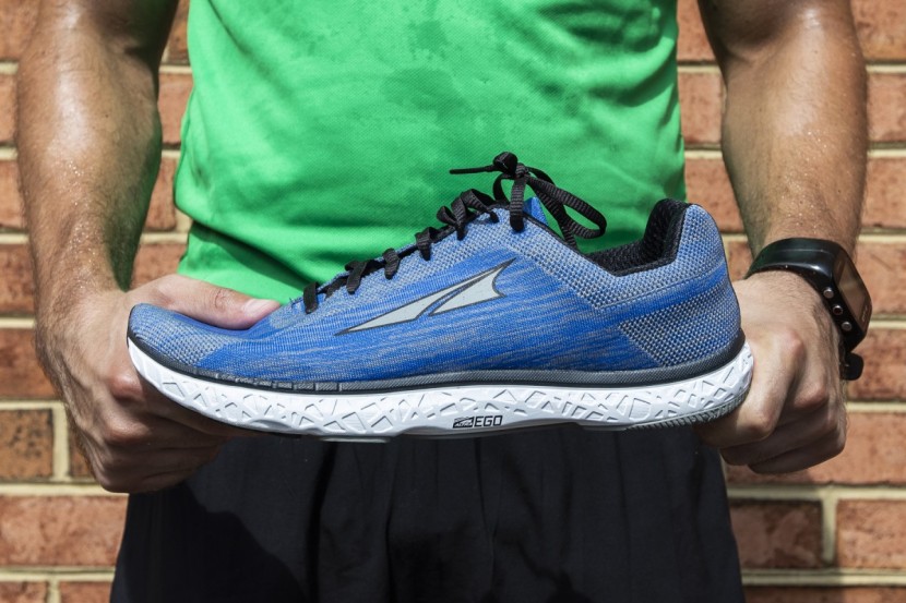 altra escalante 1.5 - at 18.2 ounces in men's 11, you can barely tell you're wearing shoes.