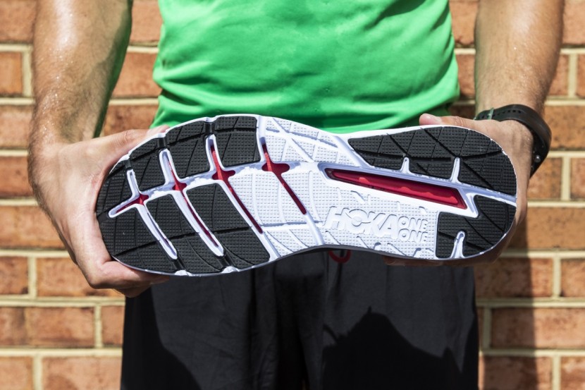 hoka elevon - it's a visually compelling design, but the outsole tends to wear...