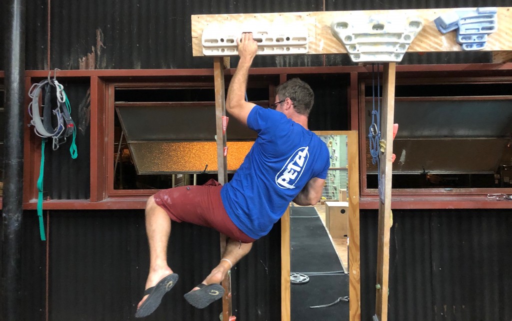 climbing gear - hangboards are not primarily for pull-ups; they are for building...