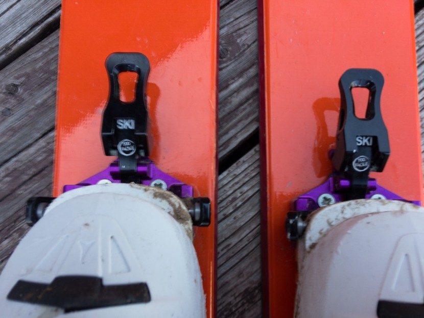 plum guide xs stopper - simple, minimalist toe pieces on the plum guide xs.