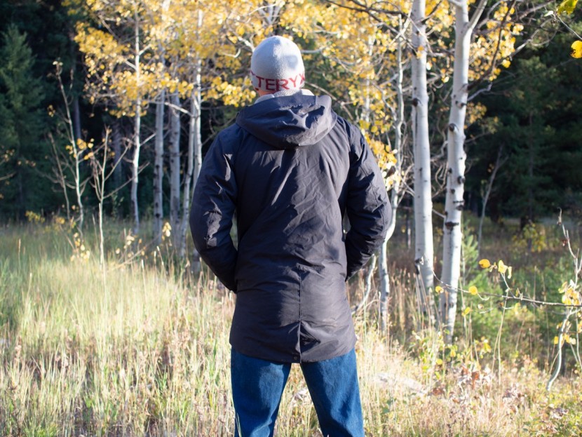 haglofs torsang parka - testers didn't particularly like the somewhat shapeless overall form...