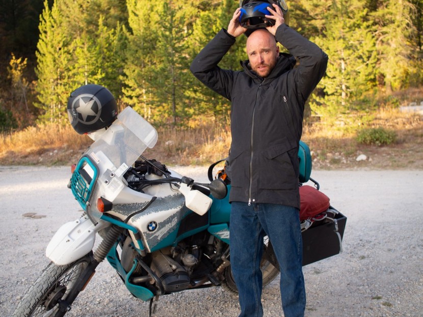 haglofs torsang parka - to test both weather protection and warmth, our early autumn...