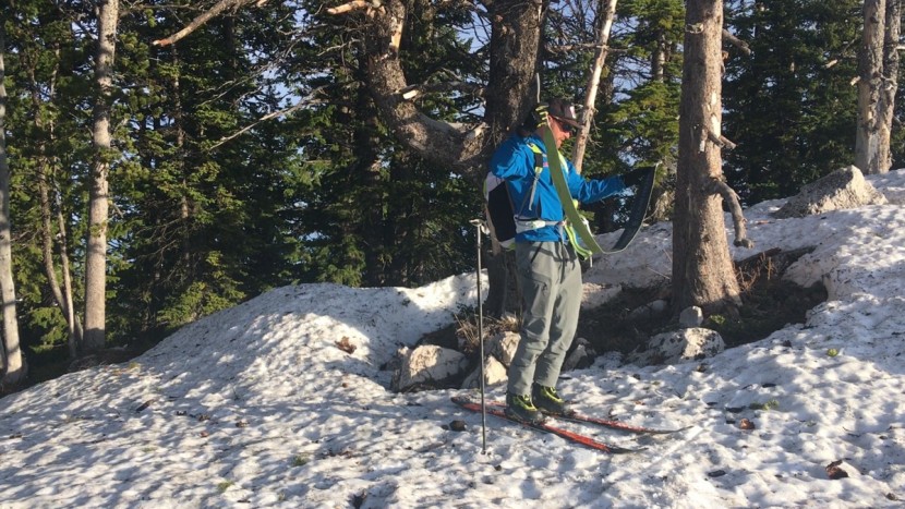 pomoca climb pro mohair - the glue and stiff fabric work together to provide a fully...