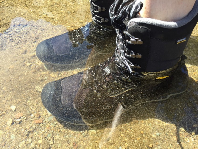 keen durand polar - the waterproof "keen.dry" membrane kept our feet dry for a full ten...