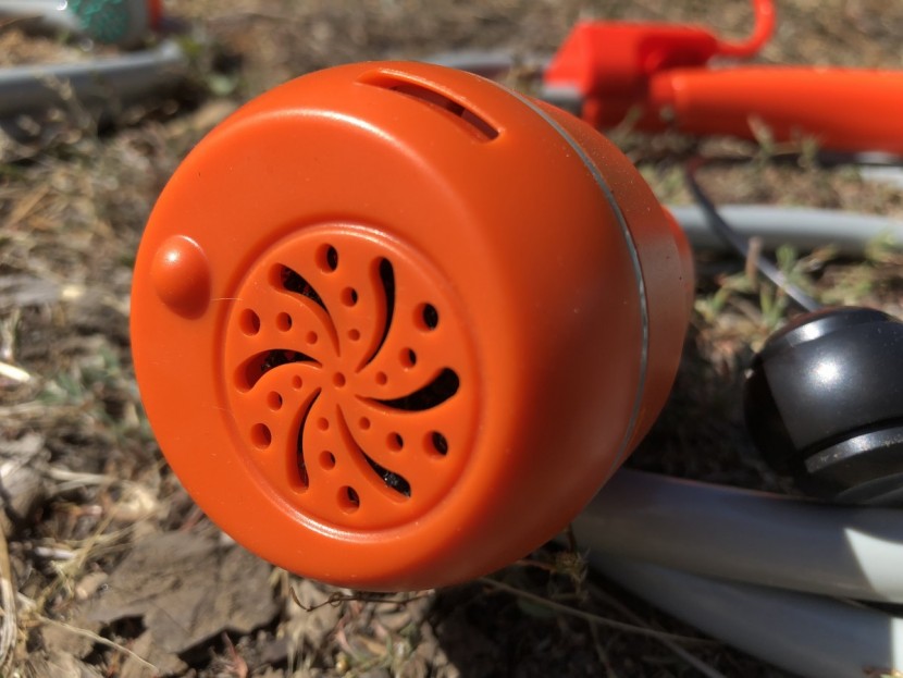 pyle portable camping shower - toss the pump in a bucket of water and you're good to go!