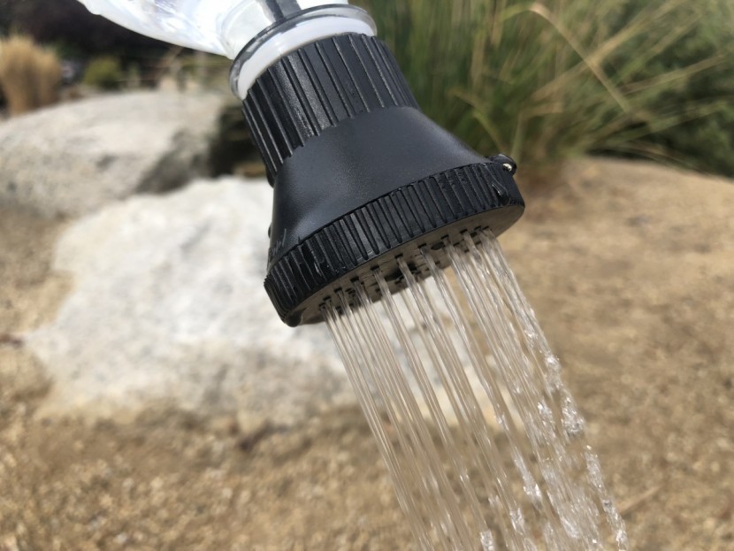 simple shower - this shower has a great combination of flow and coverage that...