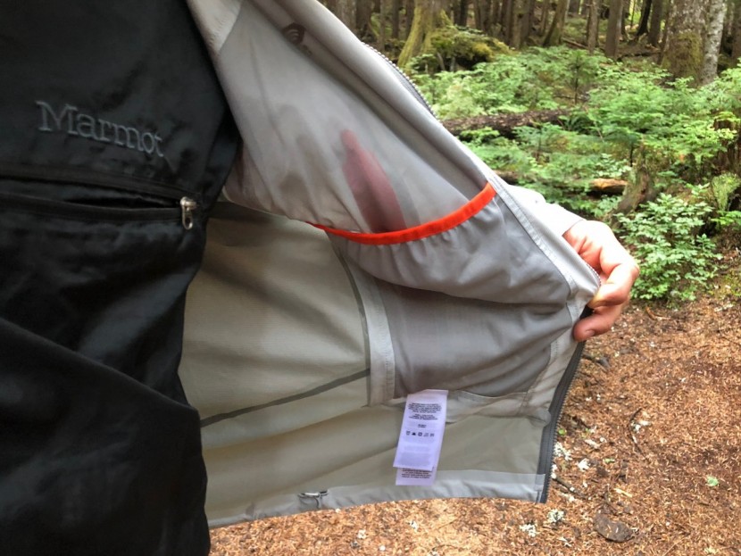 mountain hardwear quasar lite ii - another unique feature of this model is the stretchy interior "water...