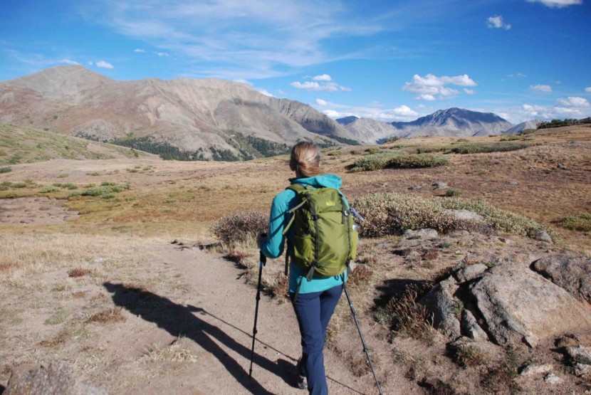 daypack womens - exploring the continental divide in the rei co-op trail 25. this 25l...