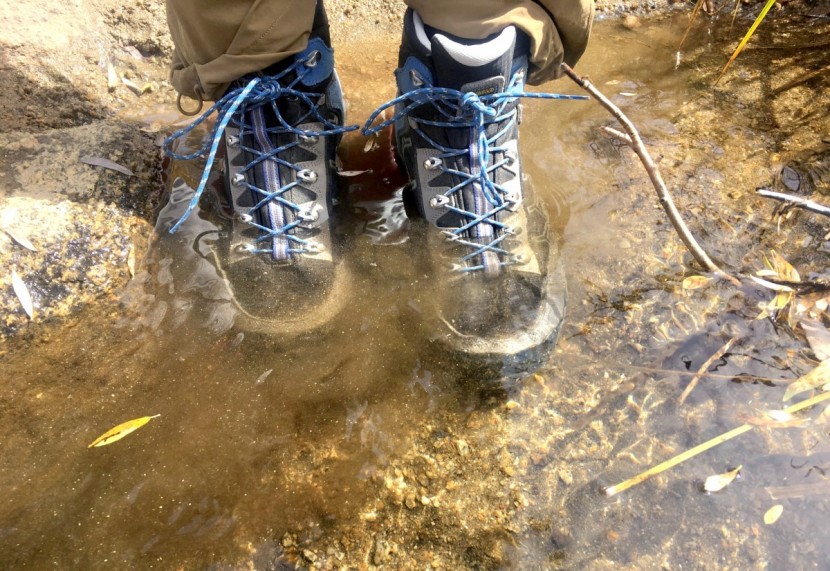 asolo falcon gv - perhaps the falcon gv's best performance: submerged in an alpine...