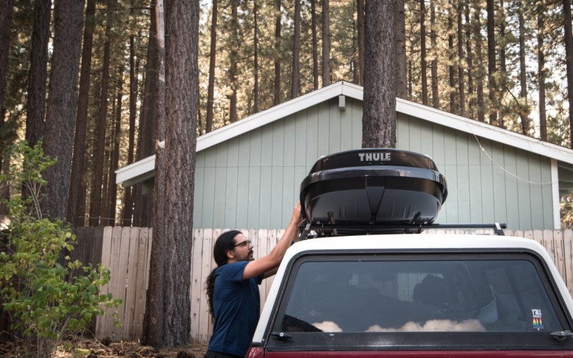 thule hyper xl - this rooftop box is easy to use and install.