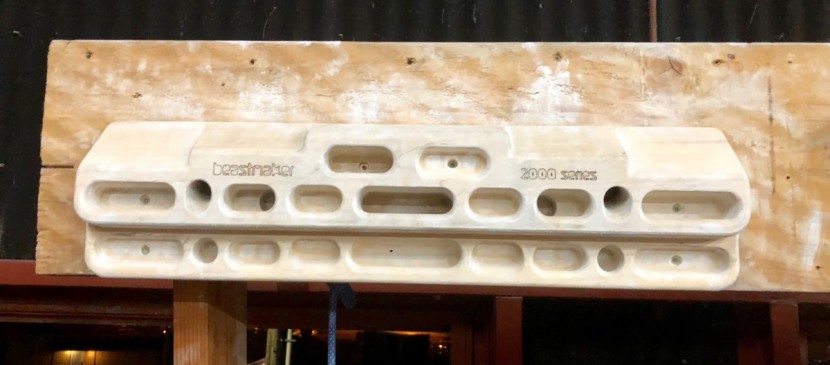 beastmaker 2000 - this model has the least number of four finger width edges of any...