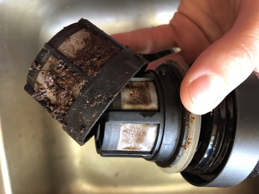 espro travel press - here you can clearly see the benefit of the double filter - the...