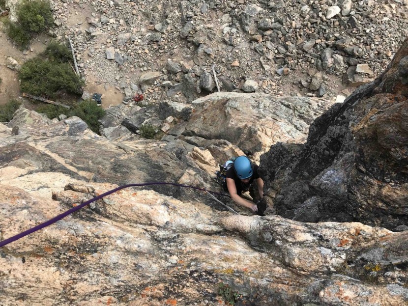 carabiner - climbing at elevation at independence pass, colorado. we want the...