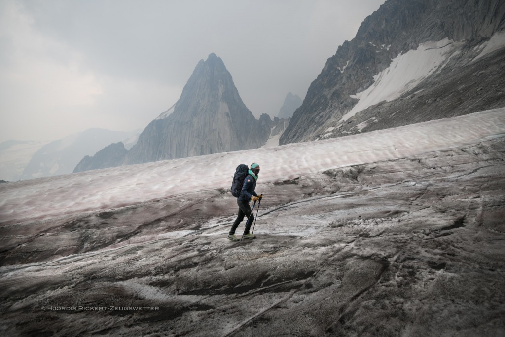 mountaineering backpack - the bugaboos were a great testing ground for the updated mutant 38.