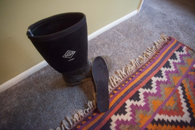 muck boot chore hi - this insole is pretty supportive, but we still expect it would wear...