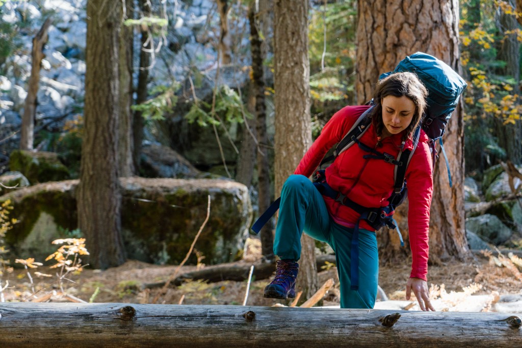 deuter aircontact lite 60+10 sl for women - the suspension system on the aircontact provided enough stability to...