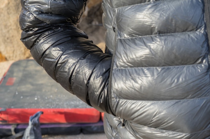 the north face summit l3 hoody - so much loft! this jacket uses 800 fill down, high quality for sure...