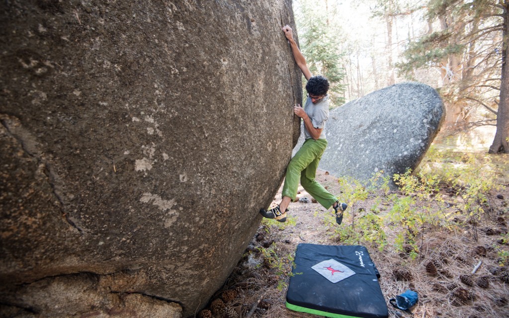 climbing gear - the session ii gets the job done for low-medium falls.