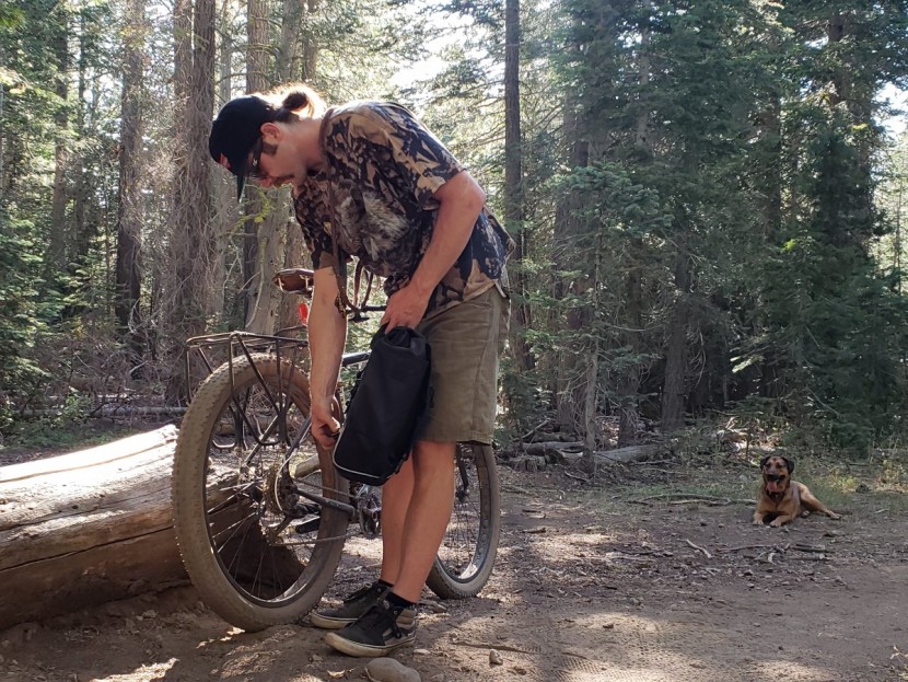 banjo brothers waterproof backpack - not only is the waterproof backpack pannier easy to attach and...