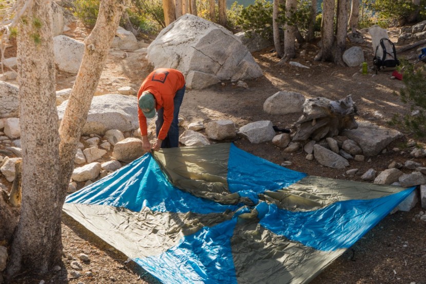 black diamond mega light - this tent is very easy to set up. just stake out the four corners...