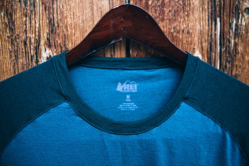 rei co-op merino midweight - offset shoulder seams and an underarm gusset were nice but overall...