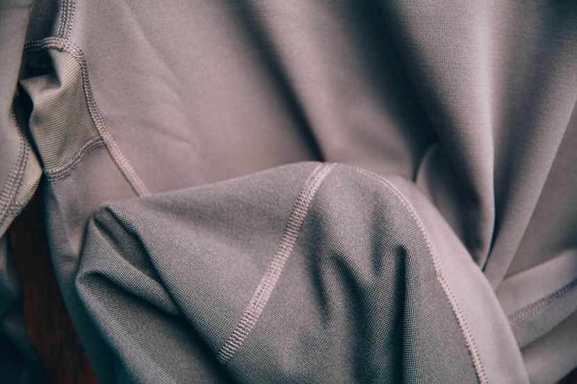 arc'teryx phase ar crew ls - we noticed that even though the seams are flatlock we could feel...