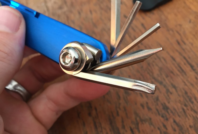 park tool i-beam - this is not what you want the head of your torx 25 to look like.