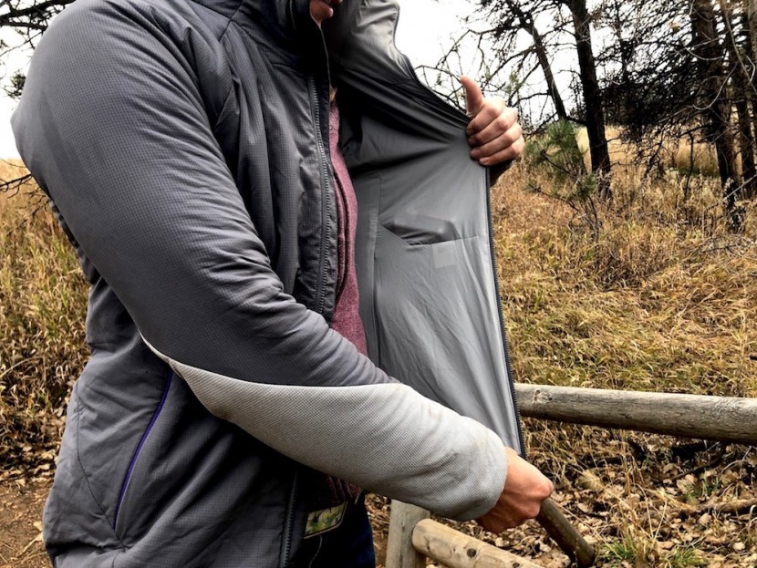 the north face ventrix hoody for women - the continuous lining provides ample wind protection while the...