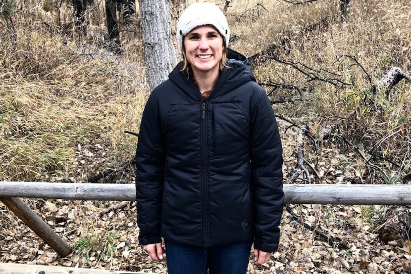 black diamond stance for women - a look at the relative size and fit of this jacket. its definitely...