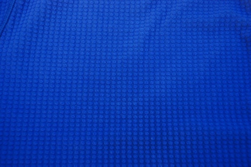 rab nucleus hoody for women - this model uses the same grid technique as the polartec power grid...