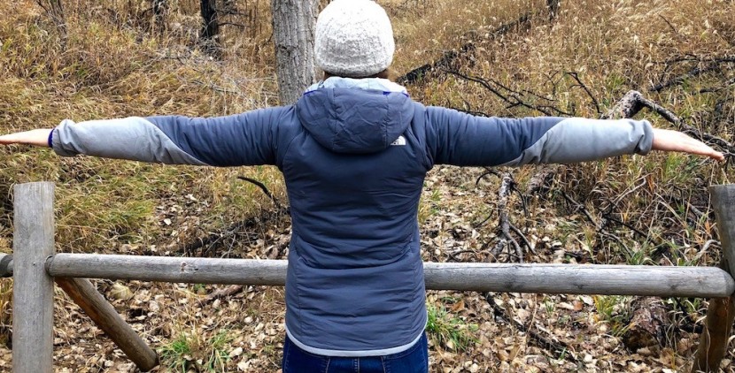 the north face ventrix hoody for women - these photos show the relative lengths of the arms and torso. this...