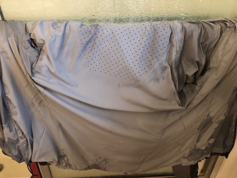 the north face ventrix hoody for women - a look at the inside of the ventrix after standing in the shower for...