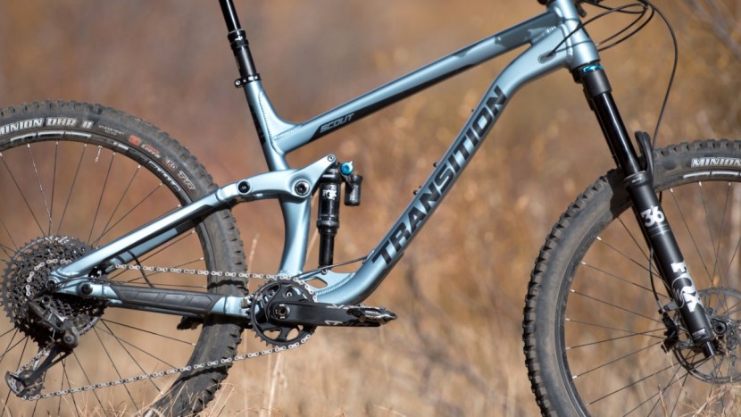 transition scout gx - the scout and its four-bar suspension.