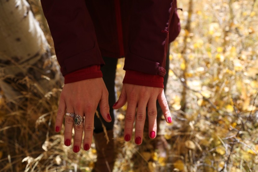 the north face arrowood triclimate for women - when we wore all the layers together, the fleece under-layer stuck...